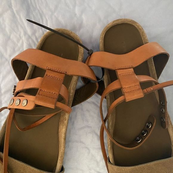 NEW Spell & The Gypsy Olive Wrap Strappy Gladiator Suede Padded Insole Sandal 38 - Picture 9 of 9